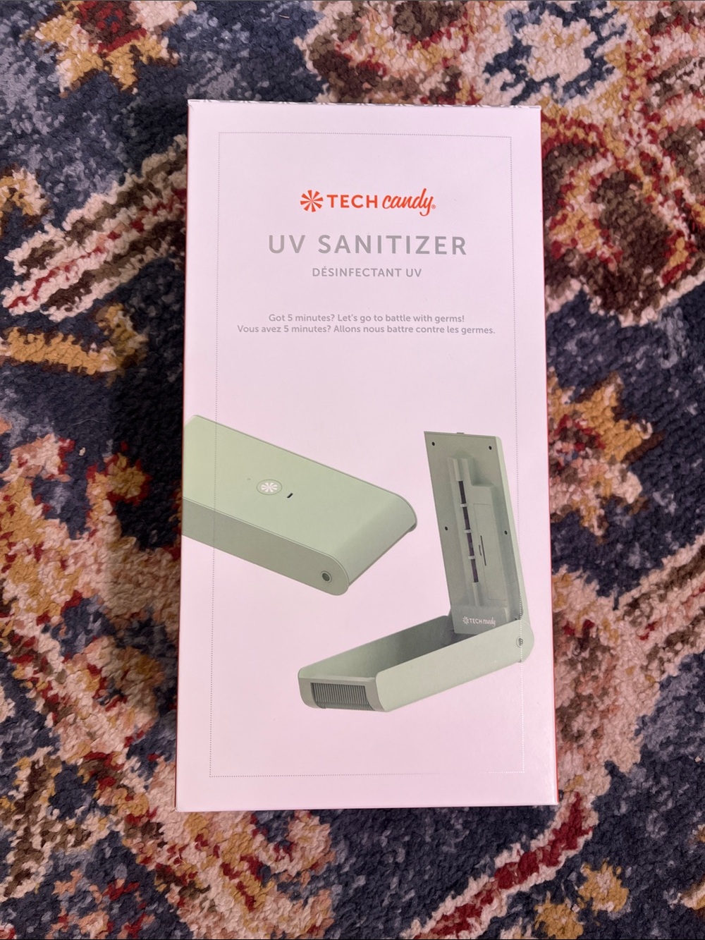 UV Sanitizer in Mint Green - Portable Phone & Accessory Sanitizer